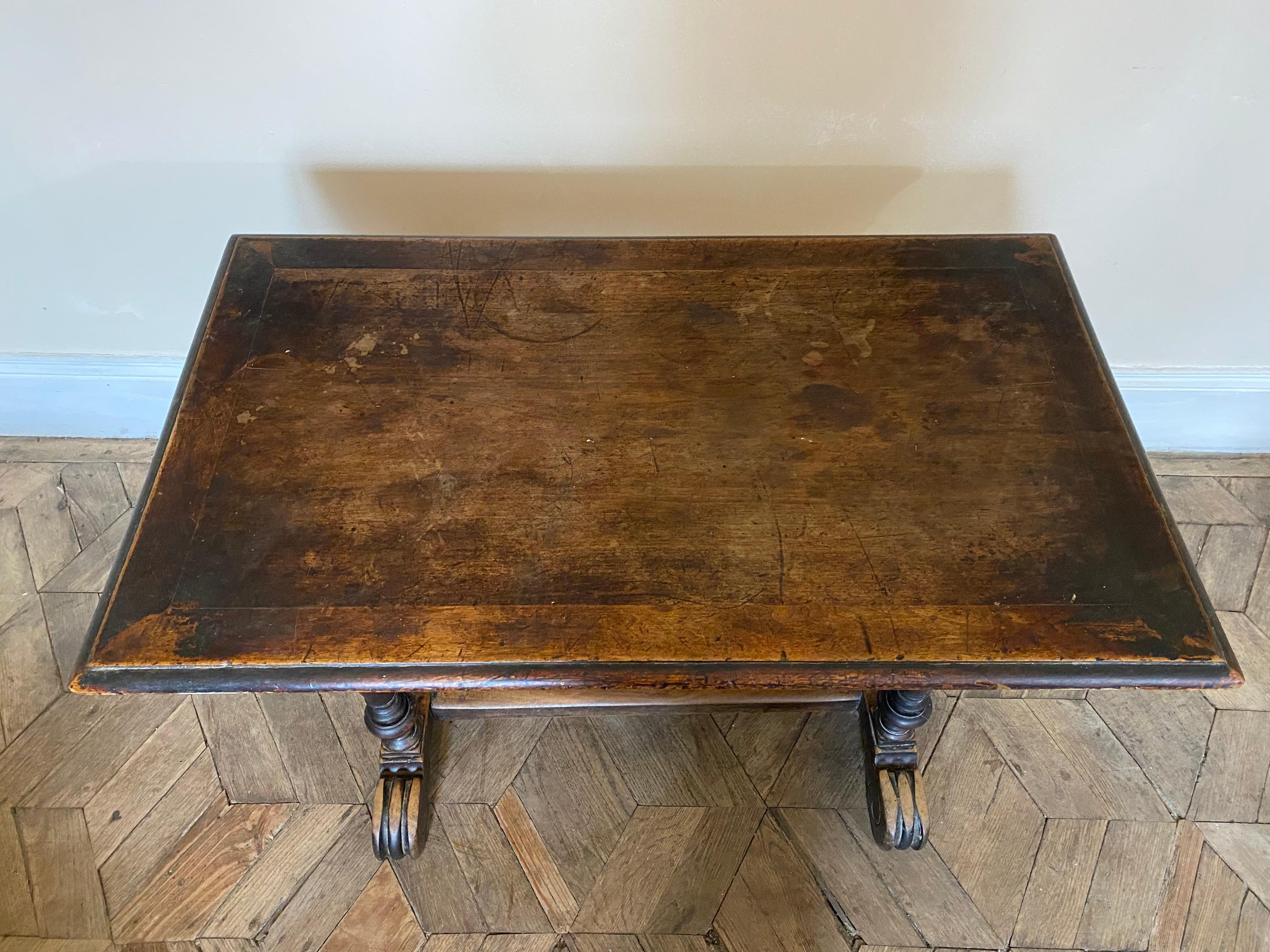 French Pair of Flemish Estaminet Table - Late 18th - France Or Belgium For Sale