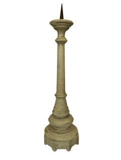 Pair of Flemish Marble & Bronze Pricket Sticks
