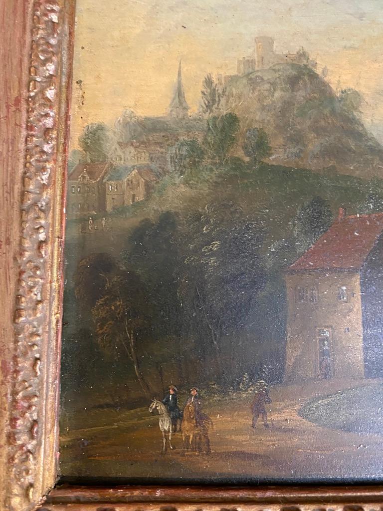 Pair of Flemish Oil on Copper Landscape Paintings 4