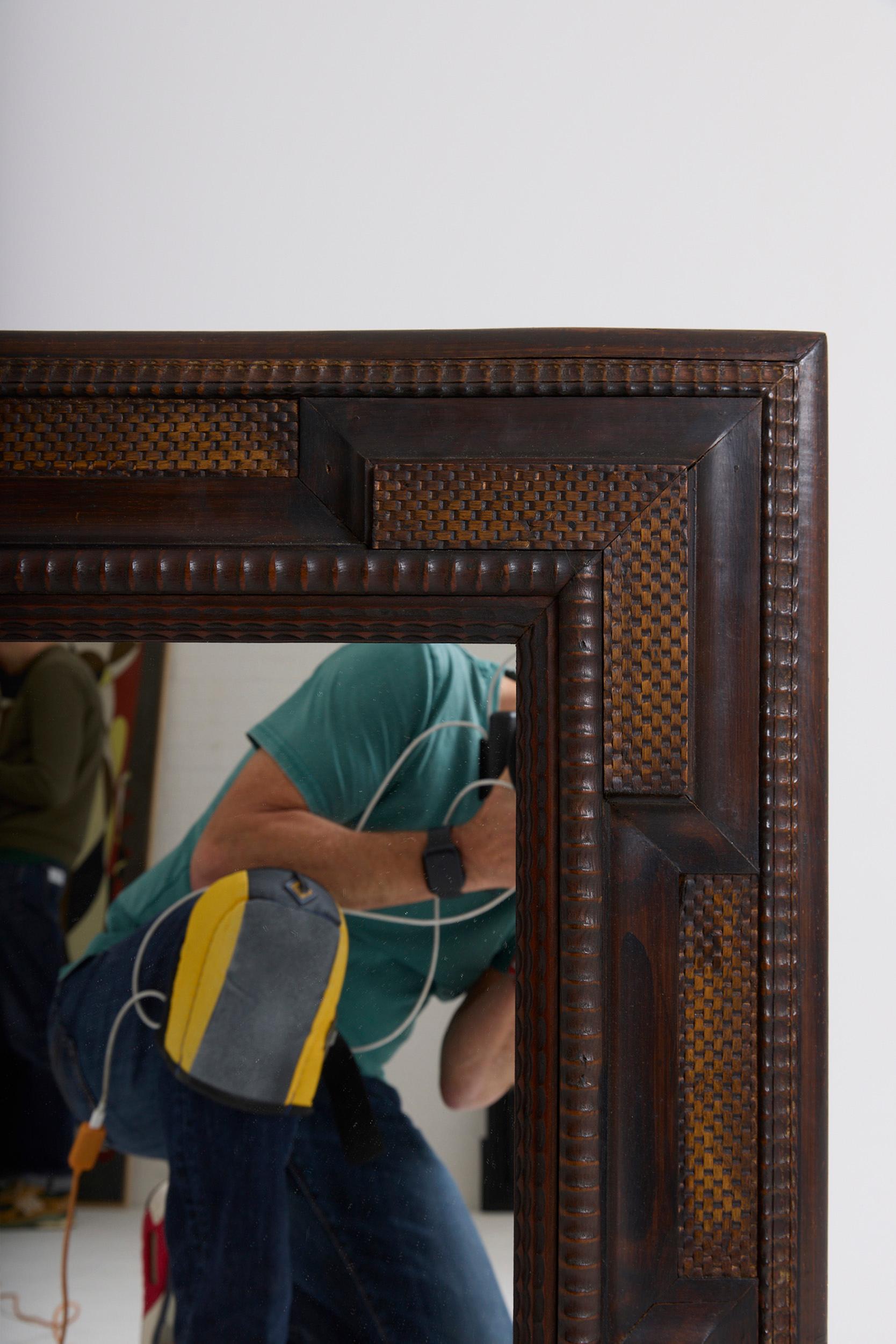 Specchio Coppia di specchi in stile fiammingo in vendita