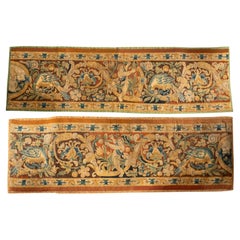 Pair Of Flemish Tapestry Border Panels