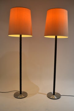 Paire de lampadaires "Flet" par Jo Hammerborg pour Fog & Mørup, Danemark - années 1960