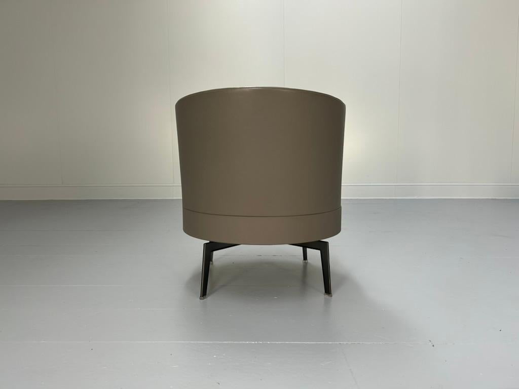 Paire de fauteuils pivotants Flexform 
