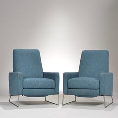 Pair of "Flight" Recliner by Jeffrey Bernett and Nicholas Dodziuk