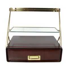 Pair of Floating Mid-Century Modern Nightstands by Silvio Cavatorta