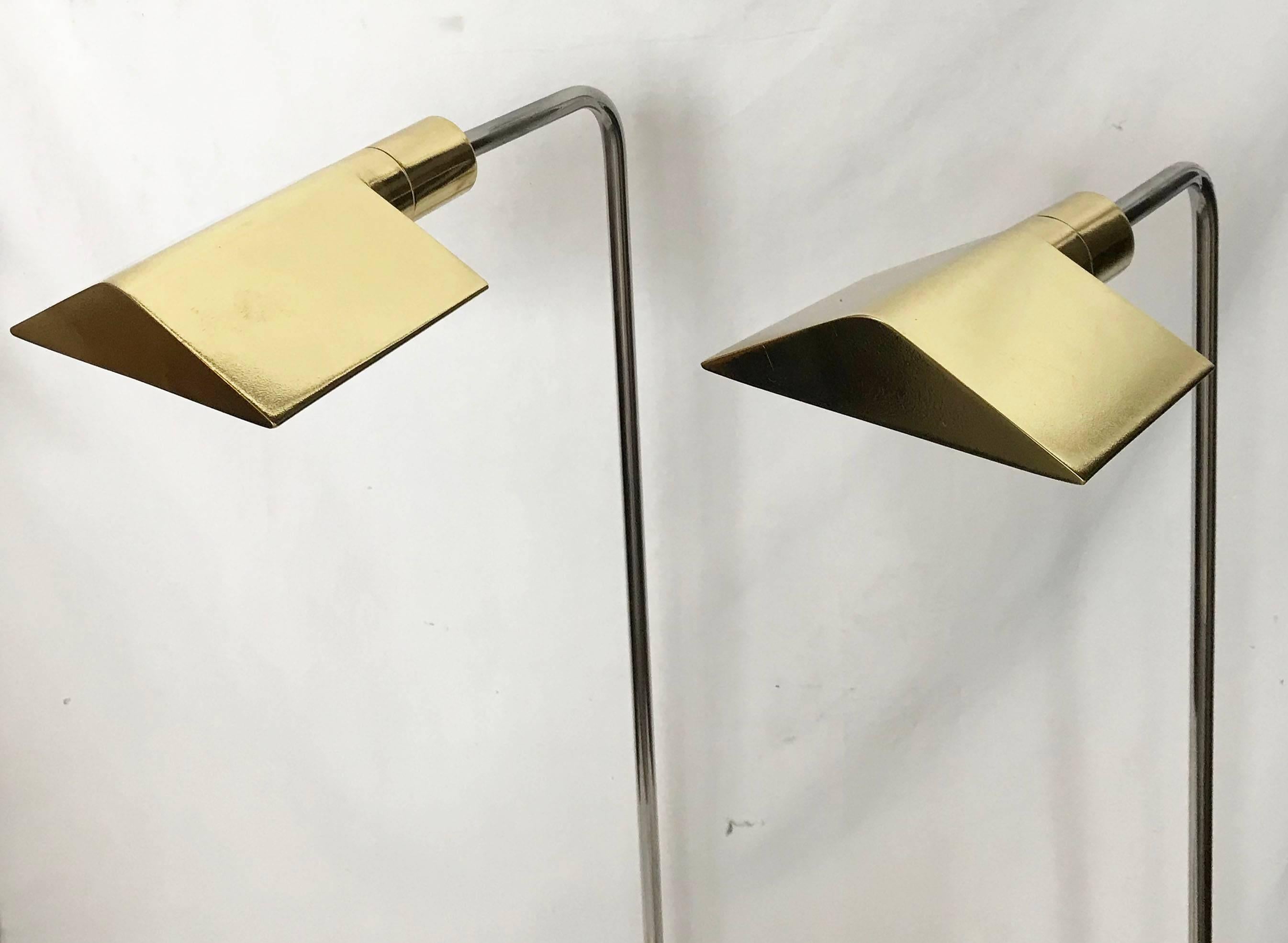 Pair of Floor Lamp in the Style  of Cedric Hartmann 2
