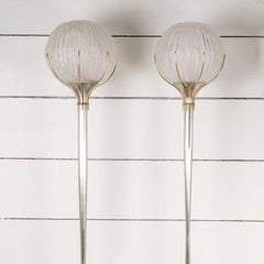 Pair of floor lamps - Angelo Brotto 1960