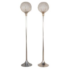 Pair of floor lamps - Angelo Brotto 1960