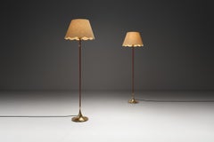 Pair of Floor Lamps by Alf Svensson and Yngvar Sandström, Sweden 1960s