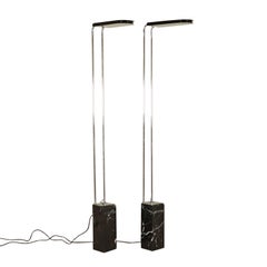 Pair of Floor Lamps by Bruno Gecchelin Vintage, Italy, 1970s-1980s
