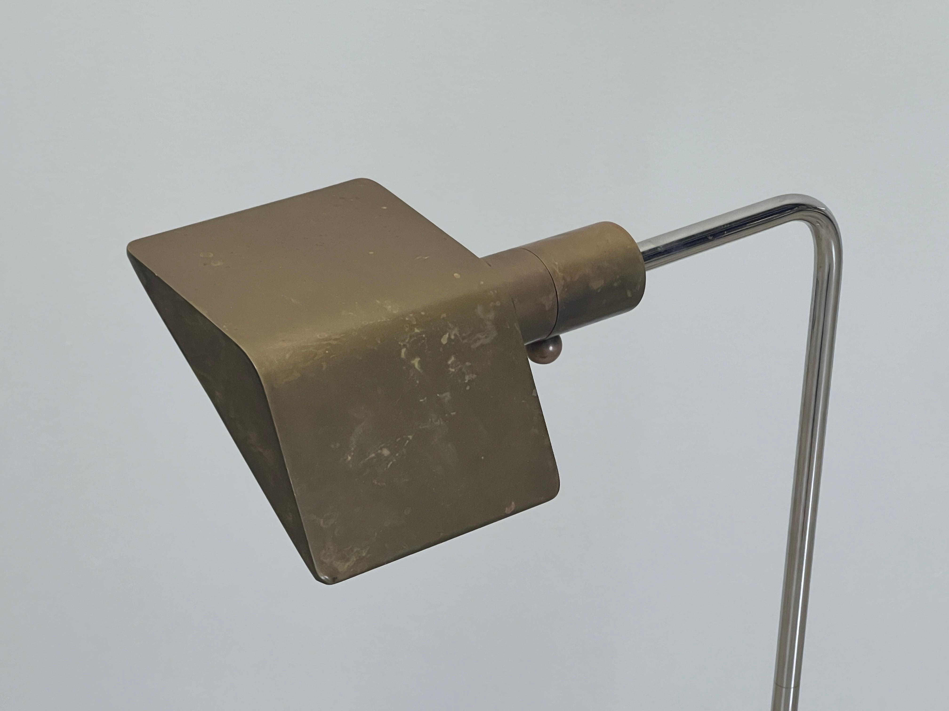 Laiton Paire de lampadaires de Cedric Hartman