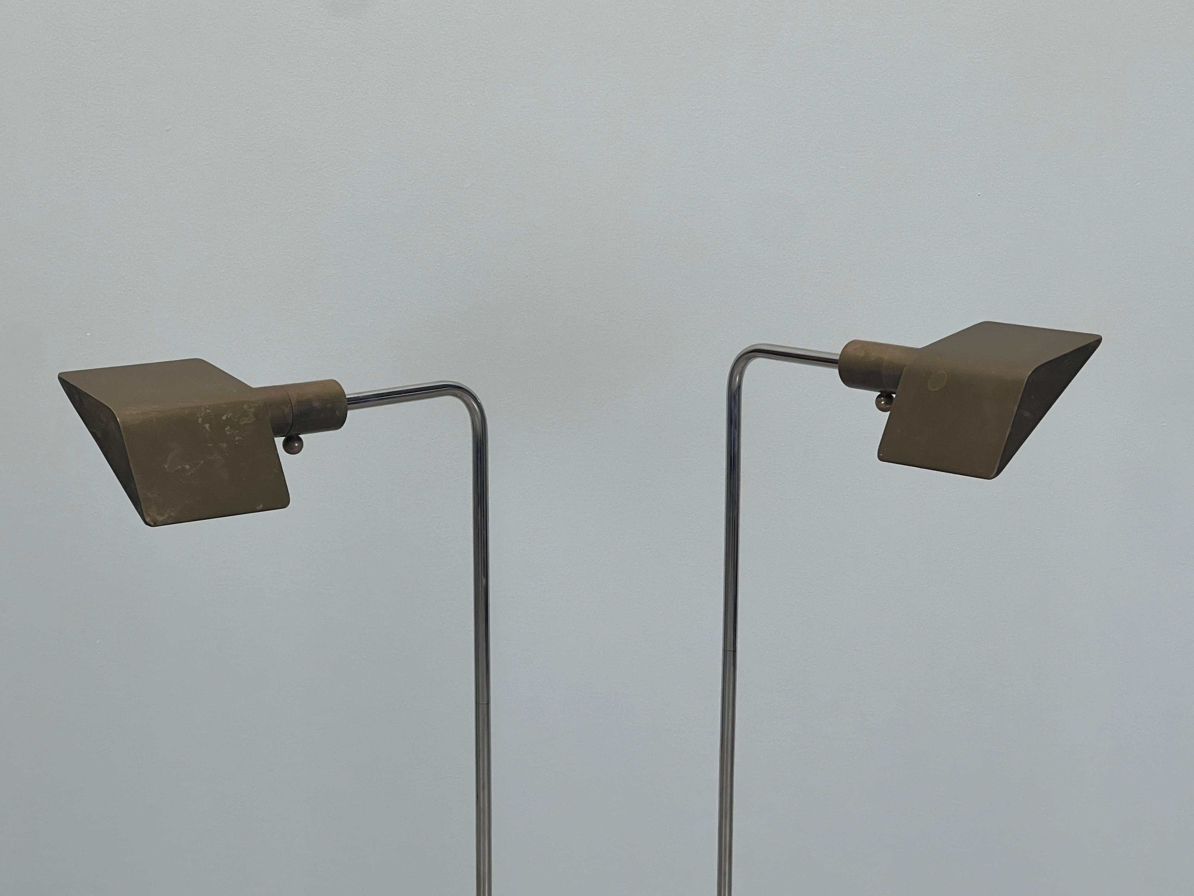 Paire de lampadaires de Cedric Hartman 2