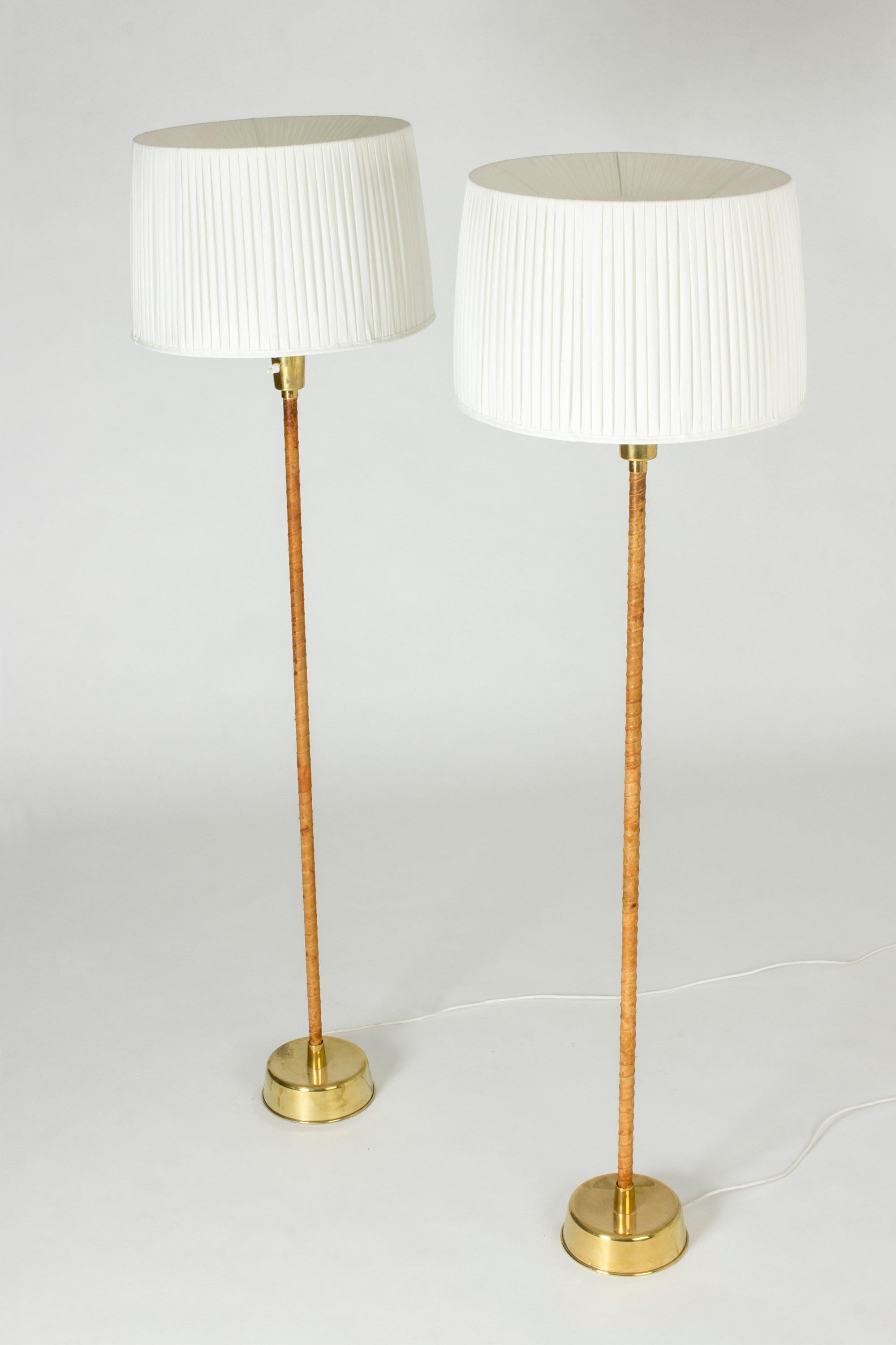 Mid-20th Century Pair of Floor Lamps by Lisa Johansson-Pape for Orno For Sale