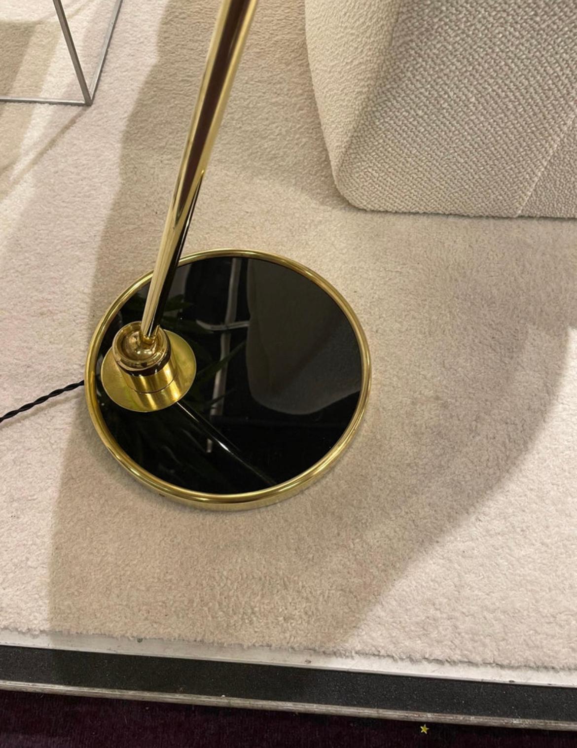 floor lamps by Lunel
from 1950
Brass, perfect condition

LUNEL is a lighting editor traditionally associated with the modern movement for its creations close to those of the first French designers.  The LUNEL publishing house has popularized the use
