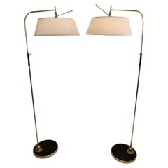 Pair of Floor Lamps by Lunel, 1950
