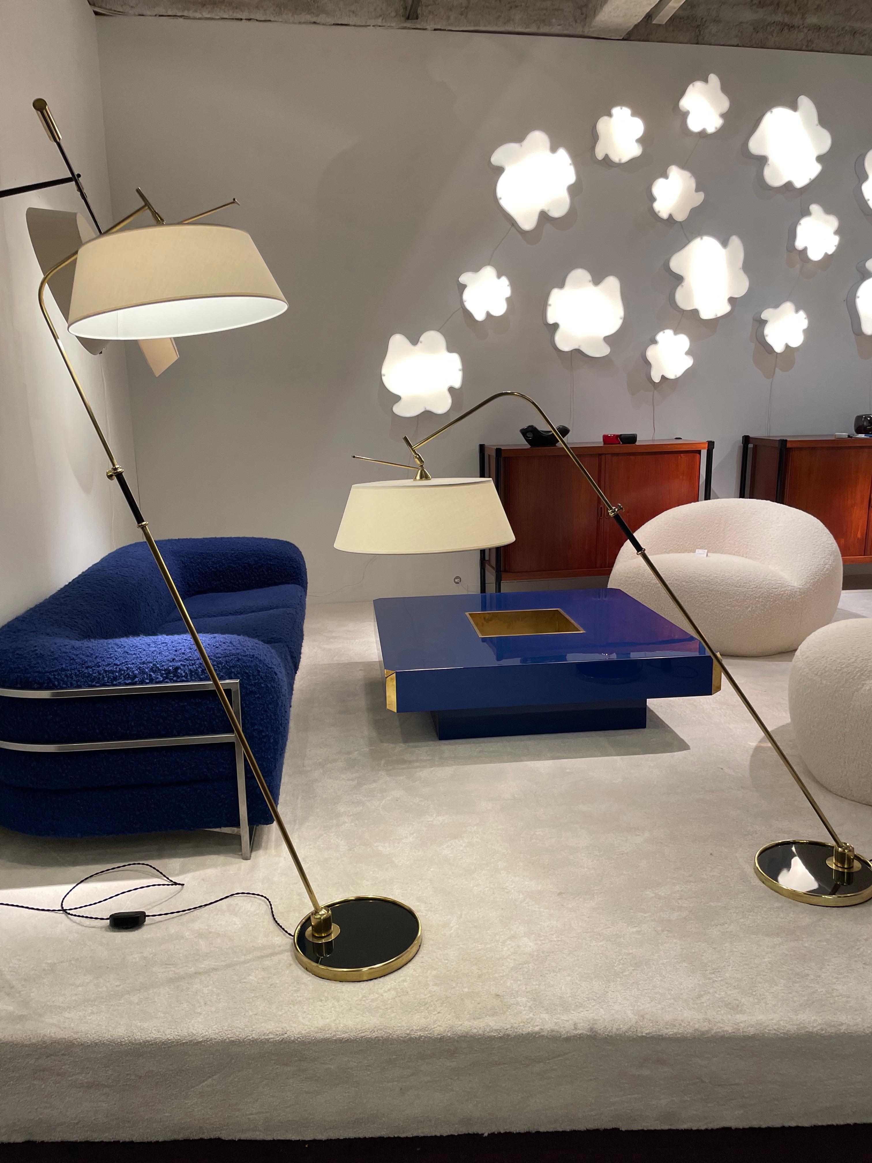 Pair of Floor Lamps by Lunel  12