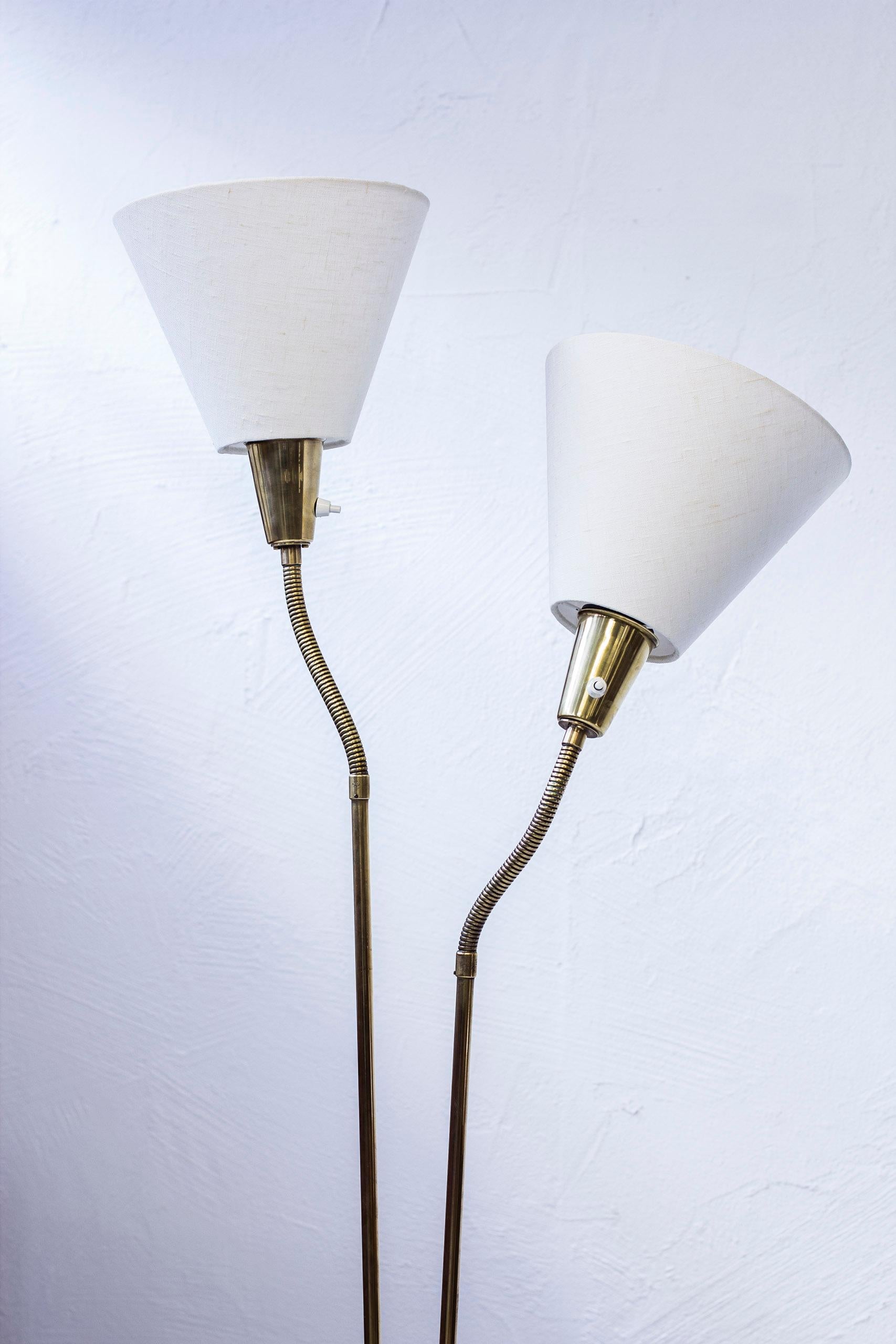 Pair of Floor Lamps by Sonja Katzin, ASEA, Sweden, 1950s 5