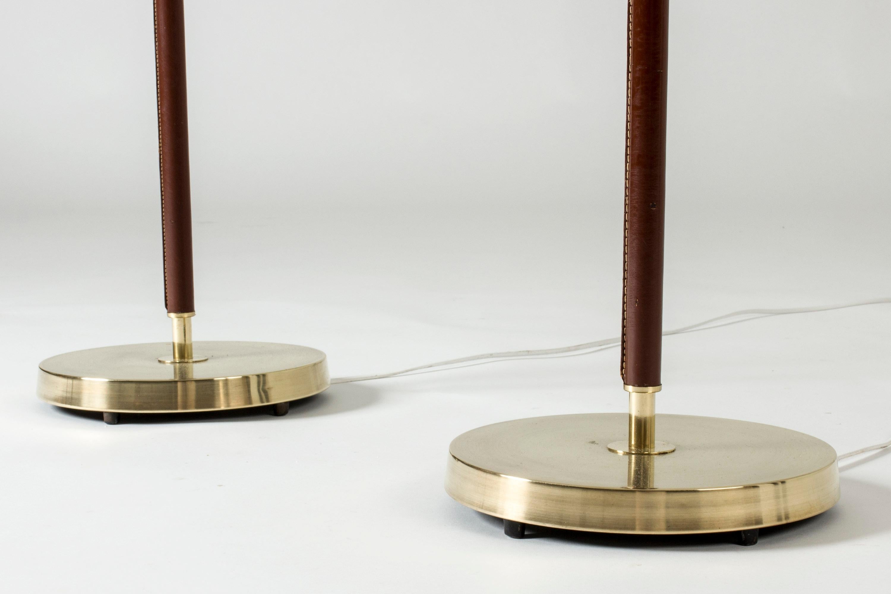 Swedish Pair of Floor Lamps from Falkenbergs Belysning, Sweden, 1960s