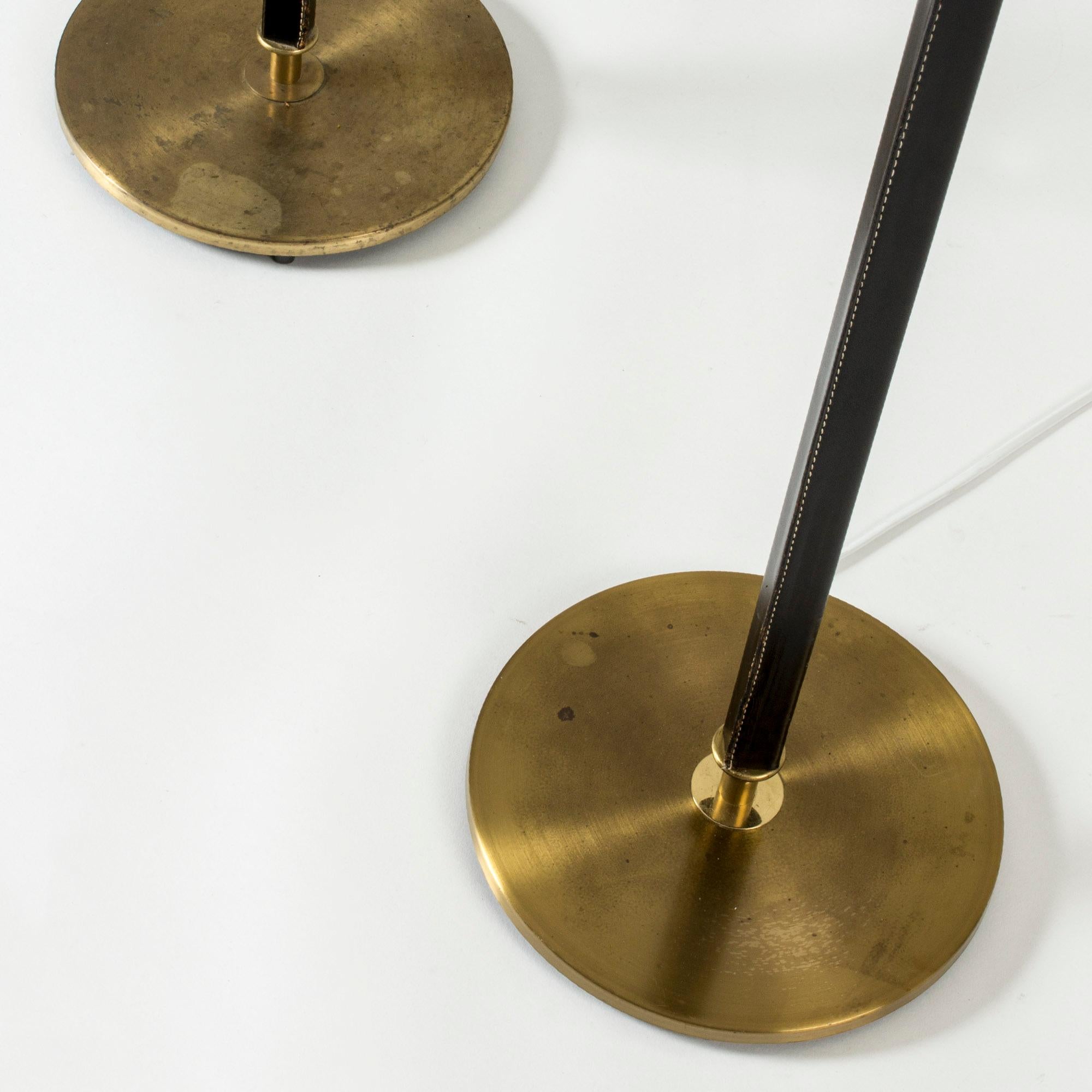 Pair of Floor Lamps from Falkenbergs Belysning, Sweden, 1960s In Good Condition For Sale In Stockholm, SE