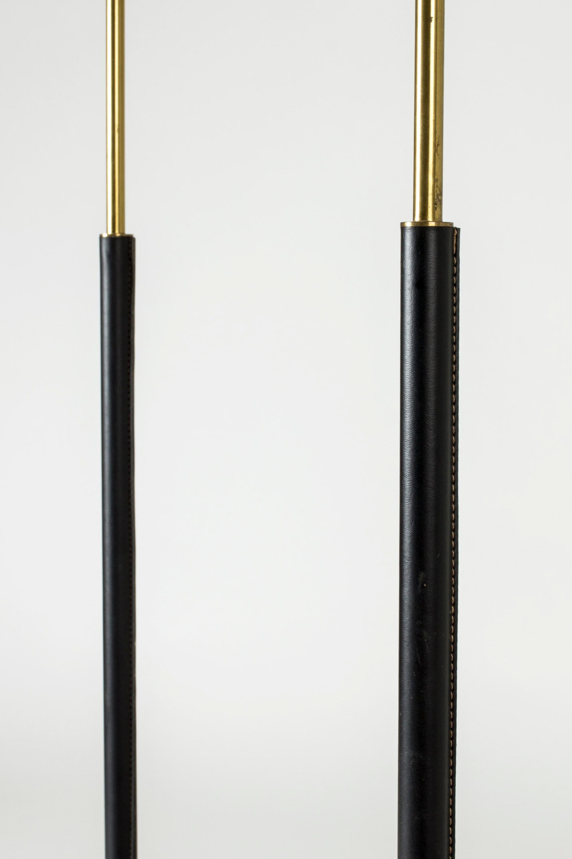 Mid-20th Century Pair of Floor Lamps from Falkenbergs Belysning, Sweden, 1960s For Sale