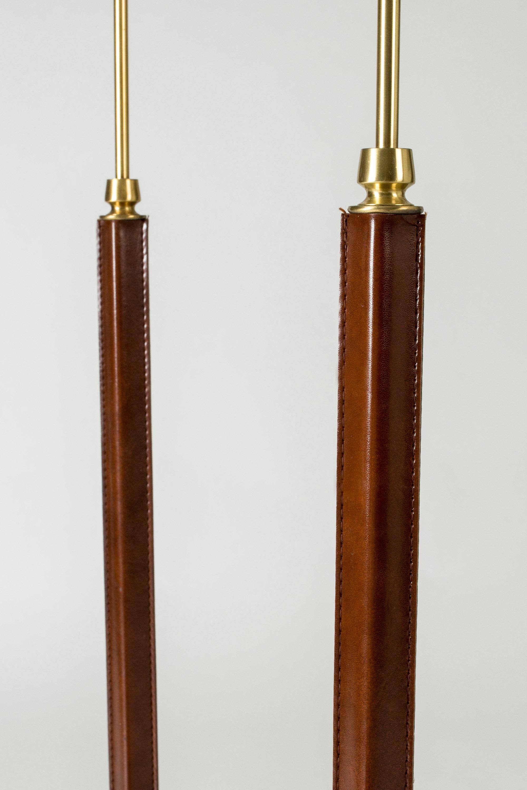 Swedish Pair of Floor Lamps from Falkenbergs Belysning, Sweden, 1960s
