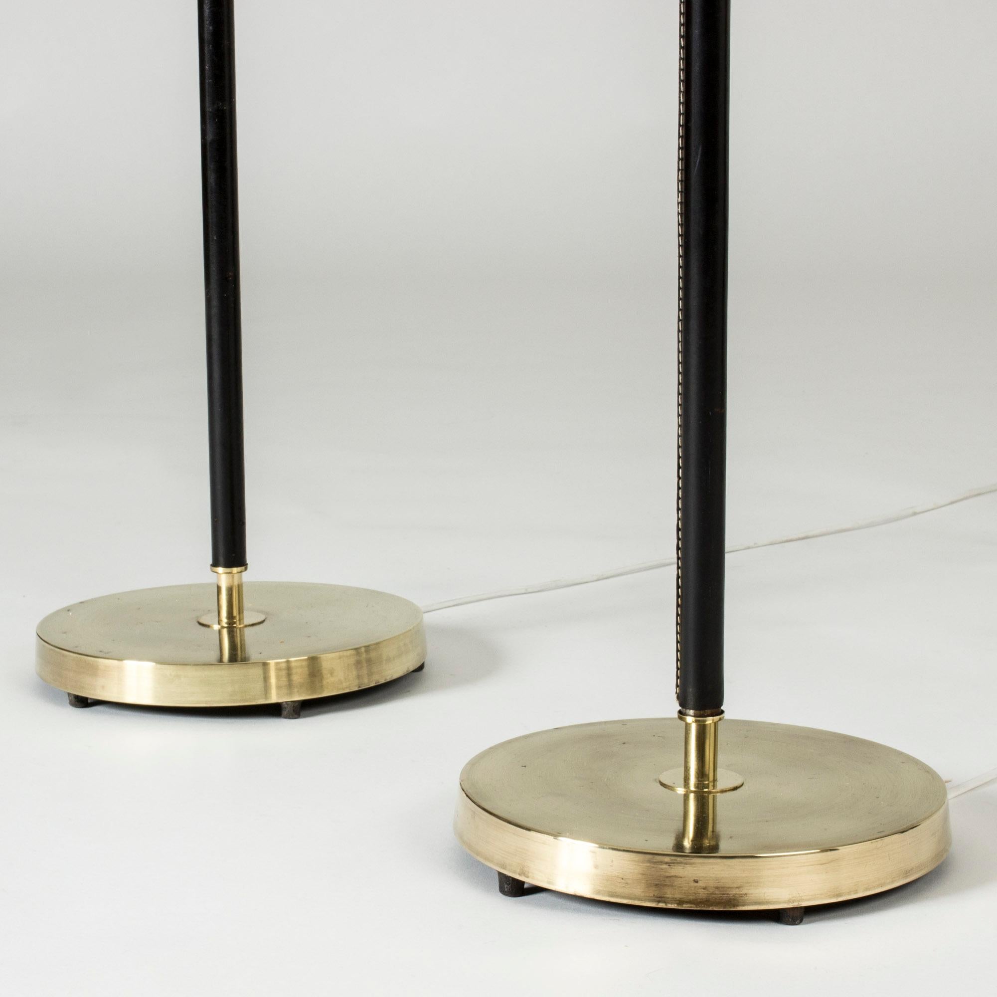 Mid-20th Century Pair of Floor Lamps from Falkenbergs Belysning, Sweden, 1960s