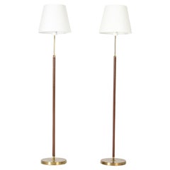 Pair of Floor Lamps from Falkenbergs Belysning, Sweden, 1960s