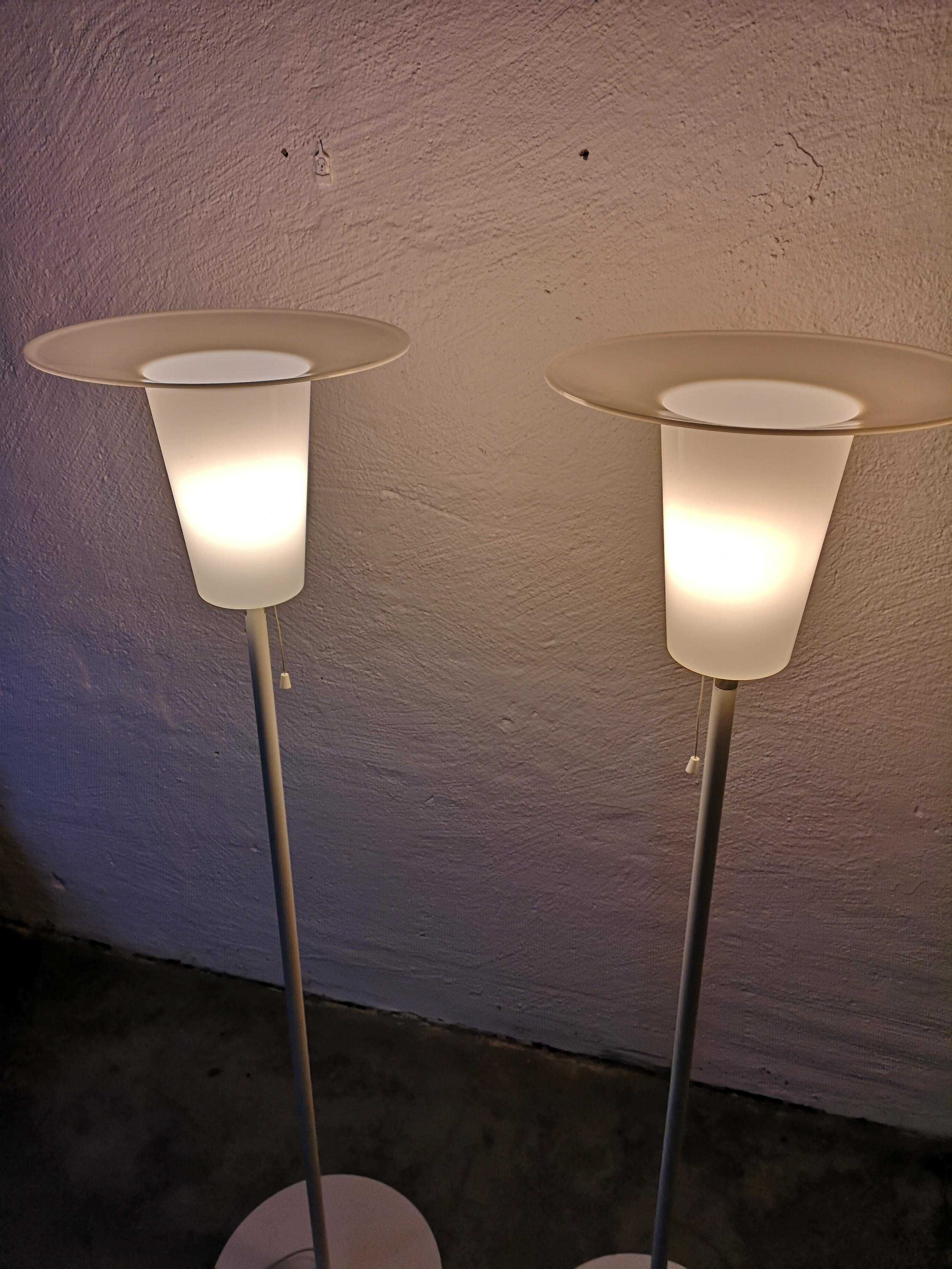 Midcentury Modern Pair of Floor Lamps Luxus, Sweden, 1970s For Sale 5