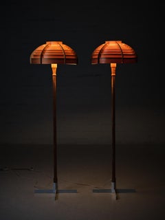 Pair of floor lamps model '129' by Hans-Agne Jakobsson, Sweden, 1960s