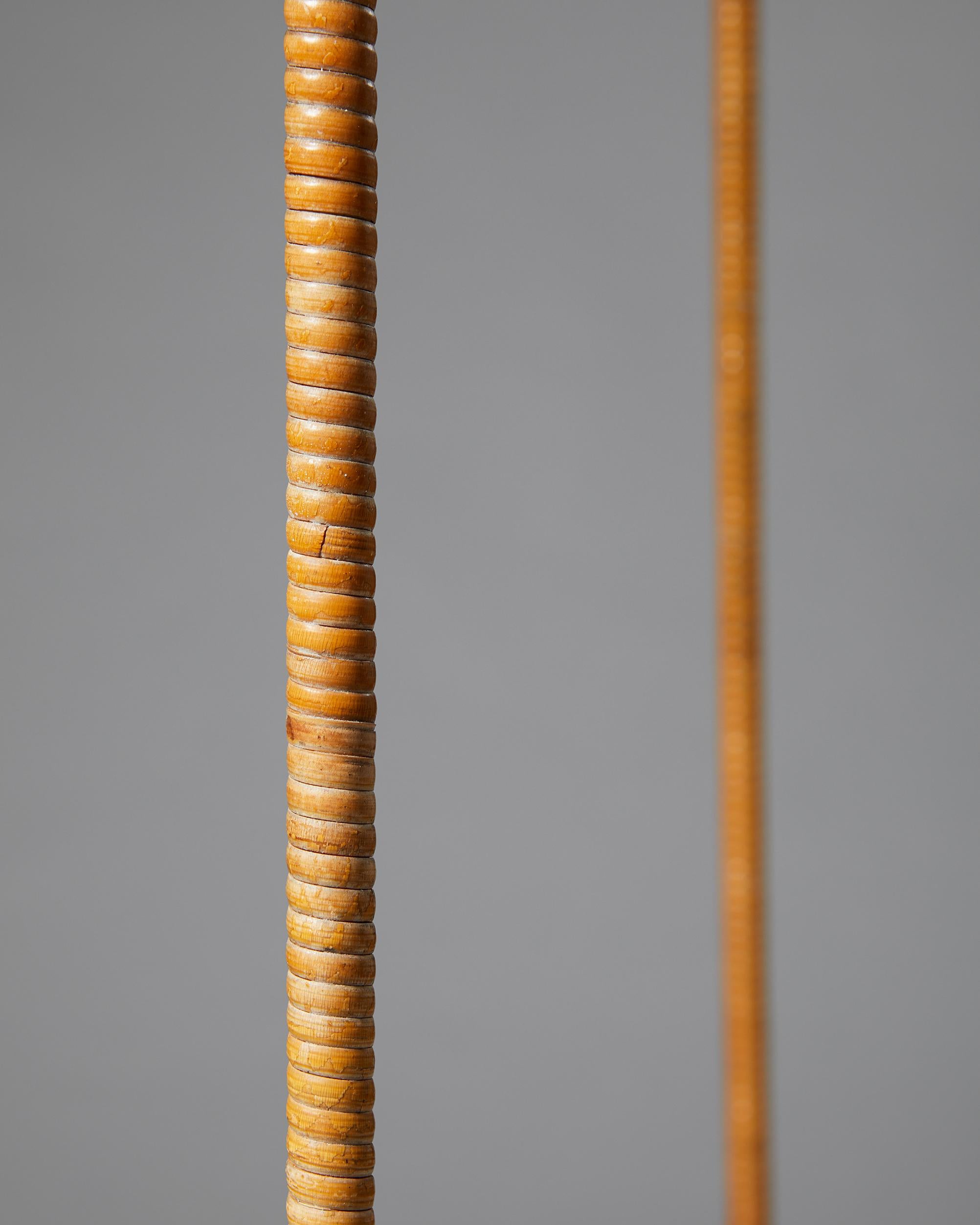 Mid-20th Century Pair of Floor Lamps Model 9602 Designed by Paavo Tynell for Taito Oy, Finland, 1