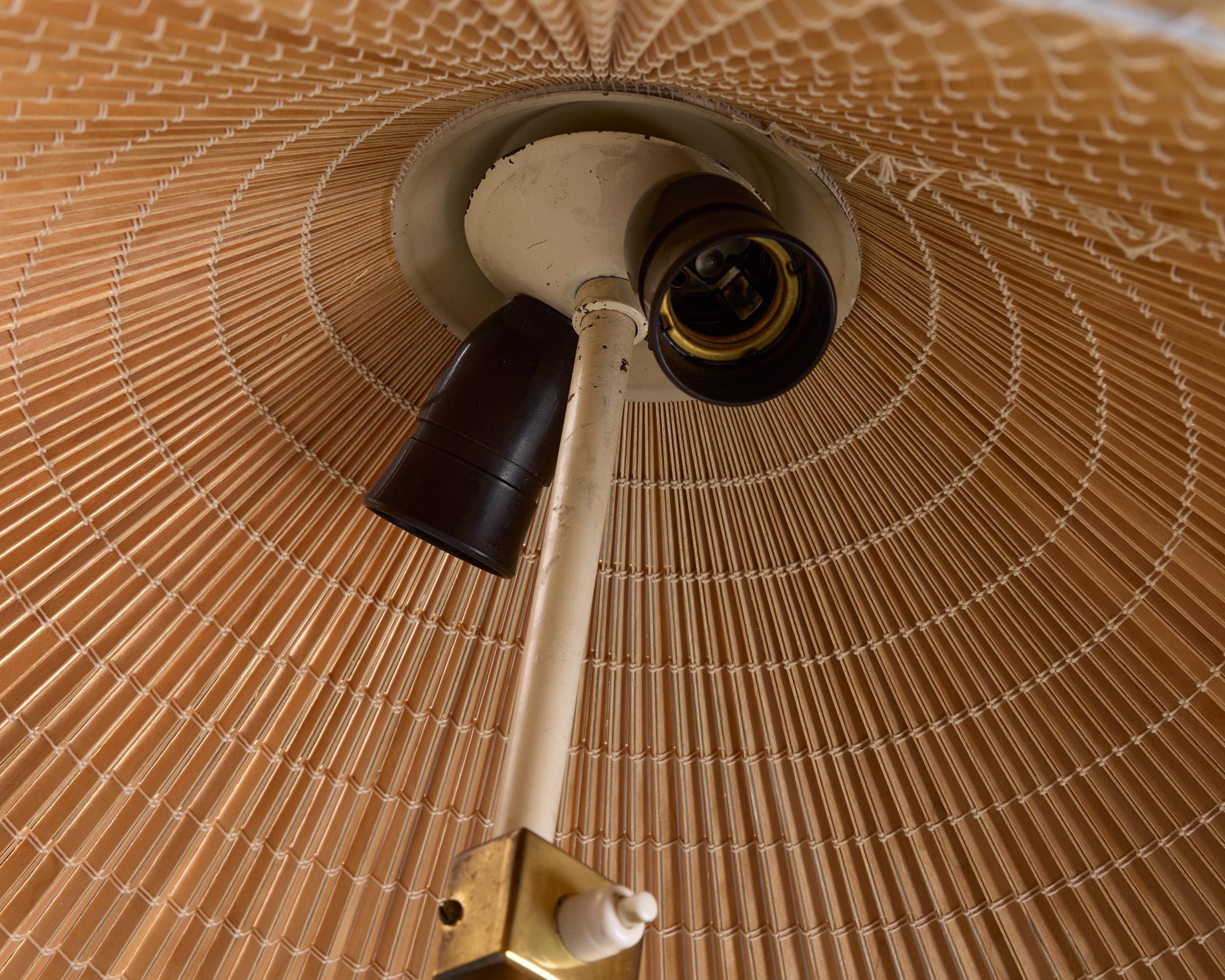 Pair of floor lamps model 9602 Designed by Paavo Tynell for Taito Oy Finland For Sale 8