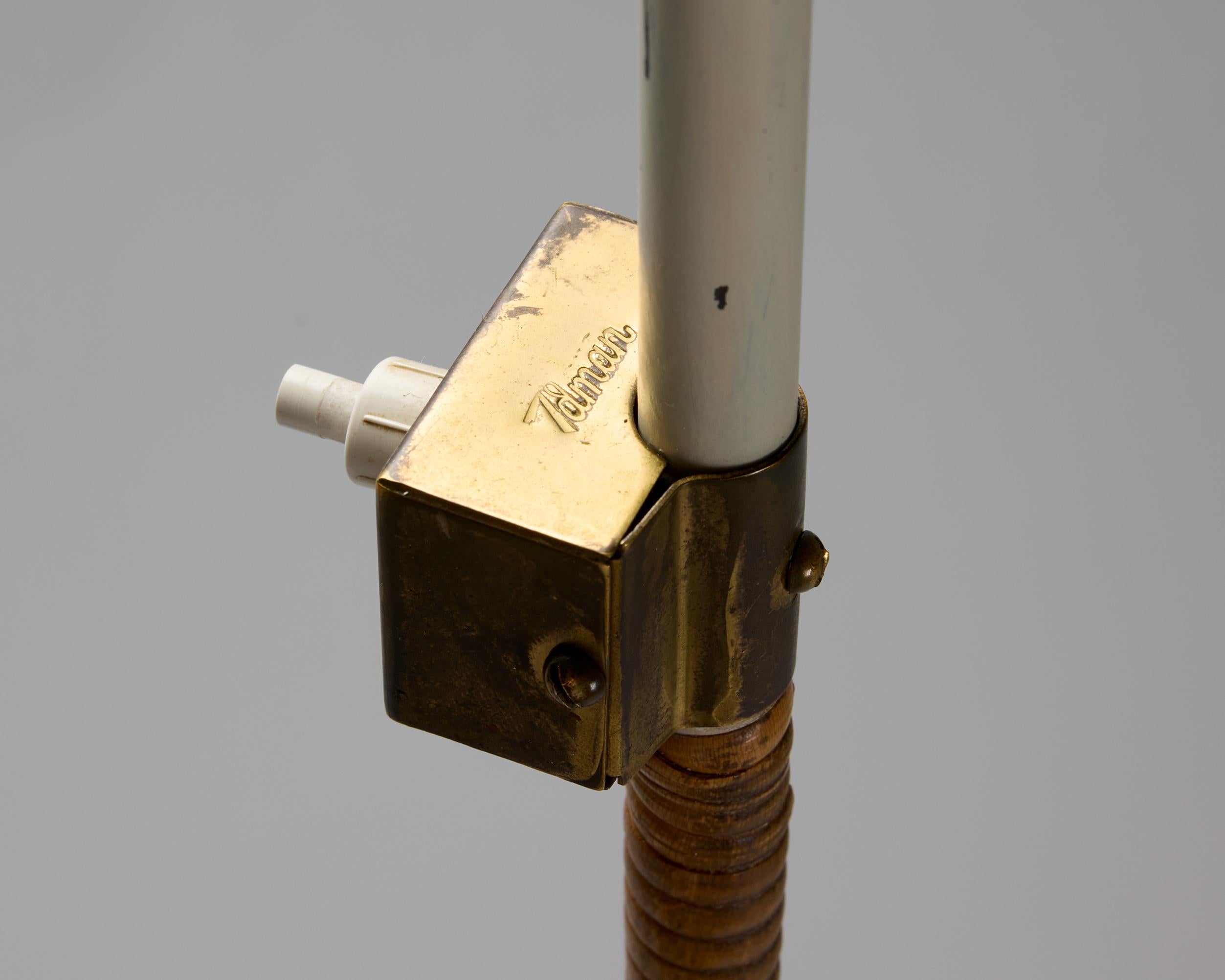 Pair of floor lamps model 9602 Designed by Paavo Tynell for Taito Oy Finland For Sale 13