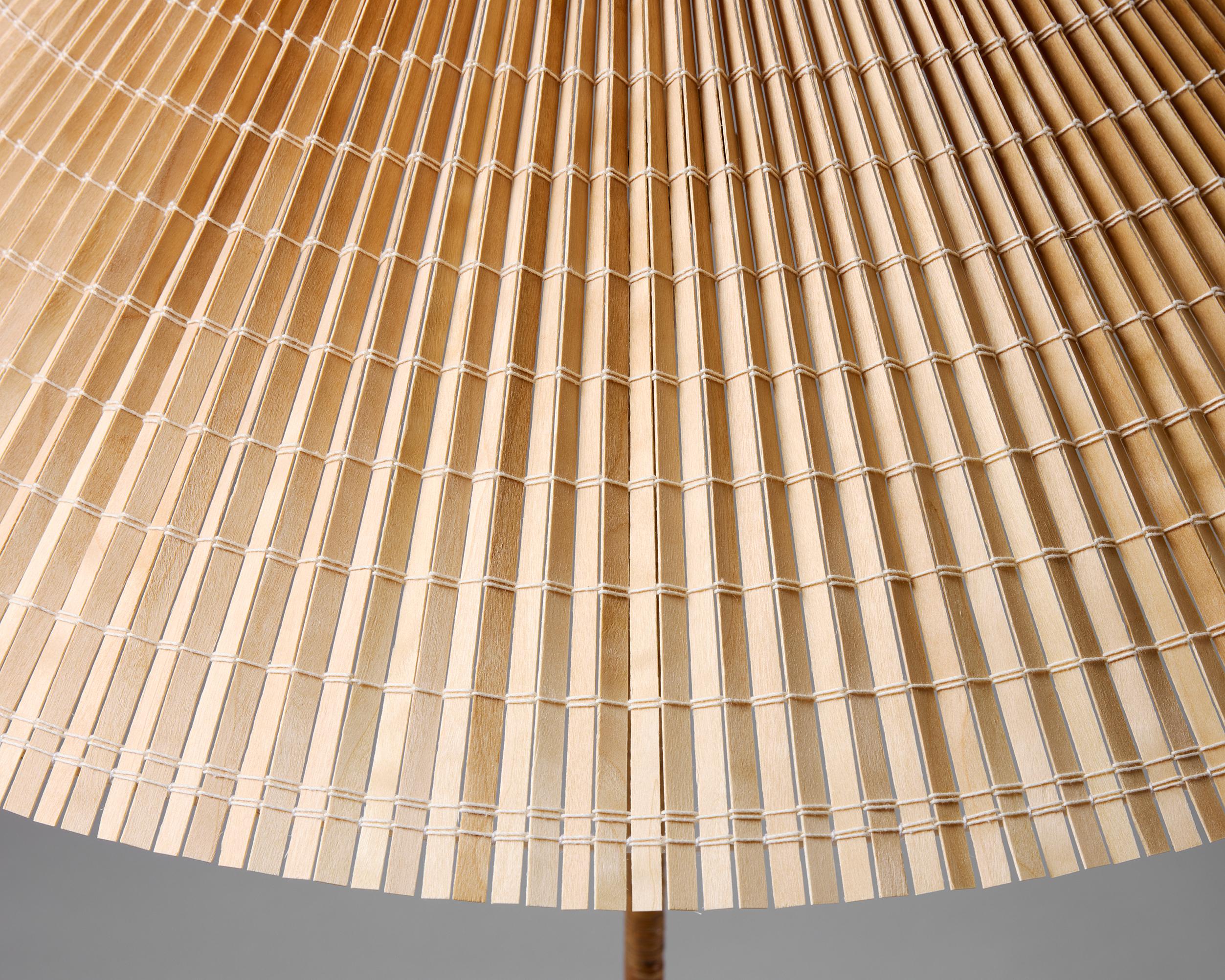 Mid-20th Century Pair of floor lamps model 9602 Designed by Paavo Tynell for Taito Oy Finland For Sale