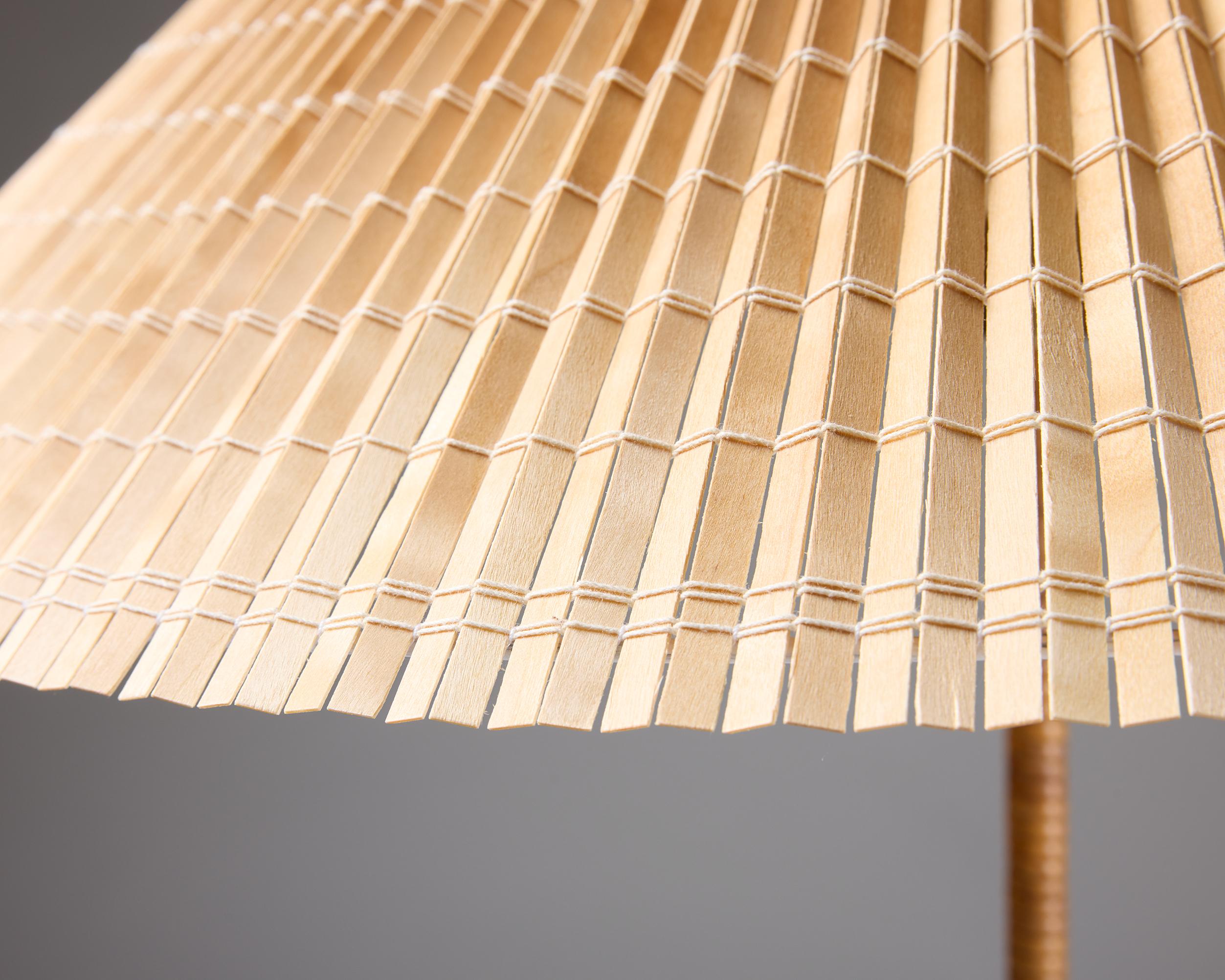 Pair of floor lamps model 9602 Designed by Paavo Tynell for Taito Oy Finland For Sale 2