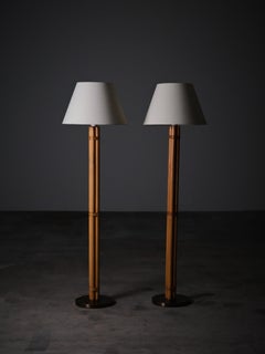 Pair of floor lamps, model B105, Hans-Agne Jakobsson, Sweden, 1960s