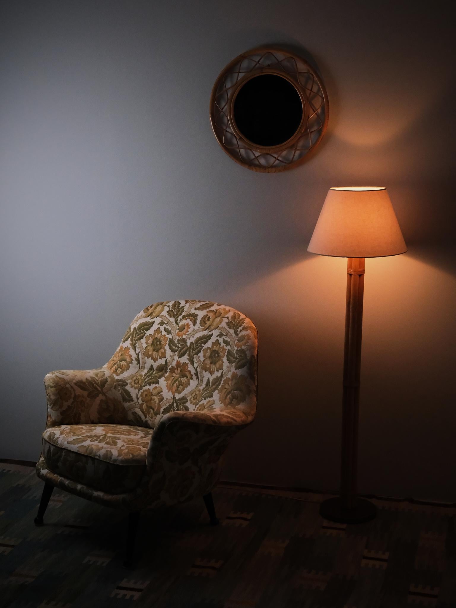 Paire de lampadaires, modèle B105, Hans-Agne Jakobsson, Suède, années 1960 État moyen - En vente à Eskilstuna, SE