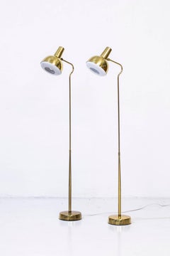 Pair of Floor Lamps Produced by ASEA, Sweden, 1950s