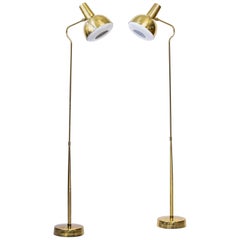 Pair of Floor Lamps Produced by ASEA, Sweden, 1950s