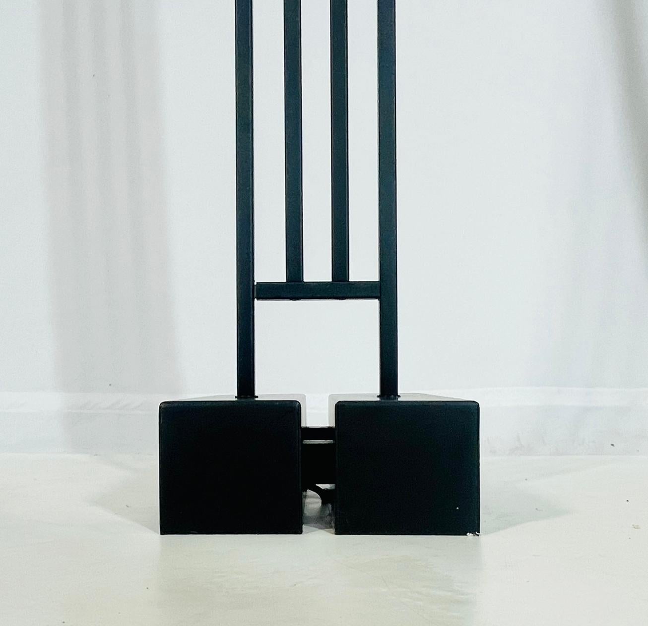 Paire de lampadaires/Torchieres de Robert Sonneman pour George Kovacs, États-Unis 1987 en vente 2