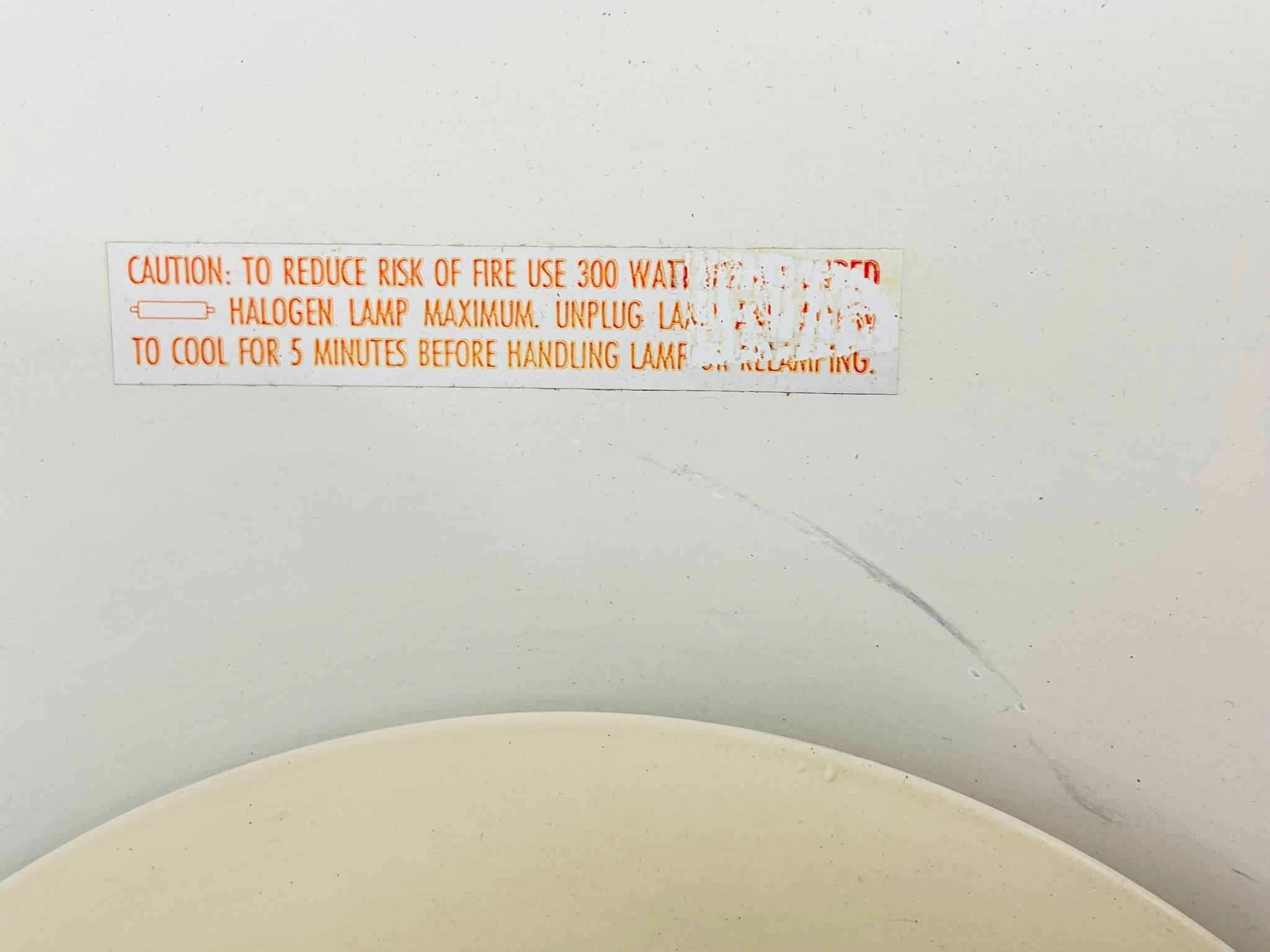 Paire de lampadaires/Torchieres de Robert Sonneman pour George Kovacs, États-Unis 1987 en vente 5
