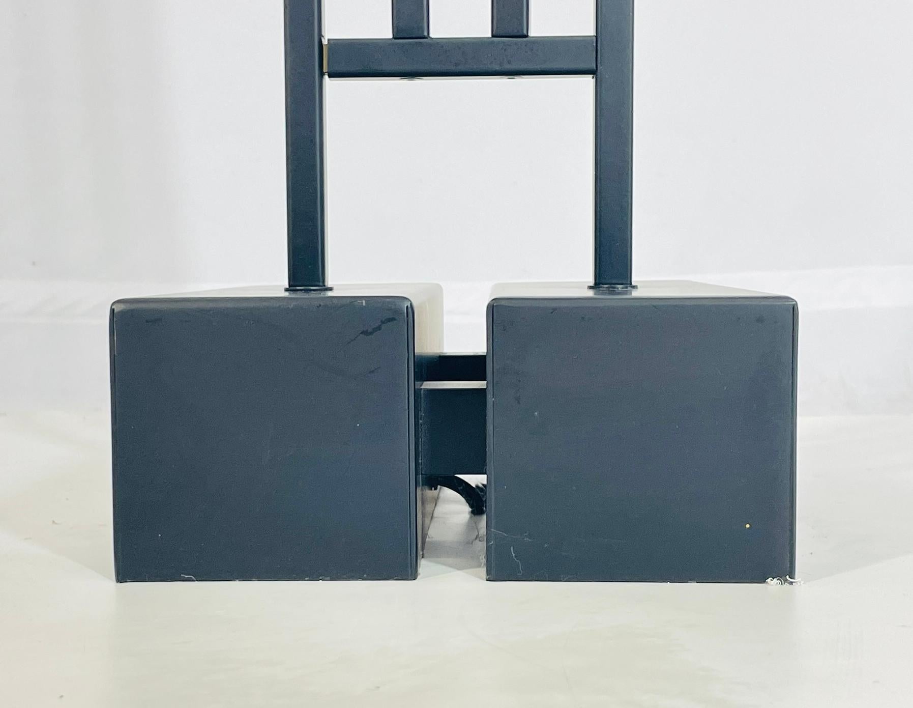 Paire de lampadaires/Torchieres de Robert Sonneman pour George Kovacs, États-Unis 1987 en vente 7