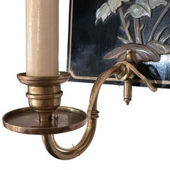 Pair of Floral Sconces