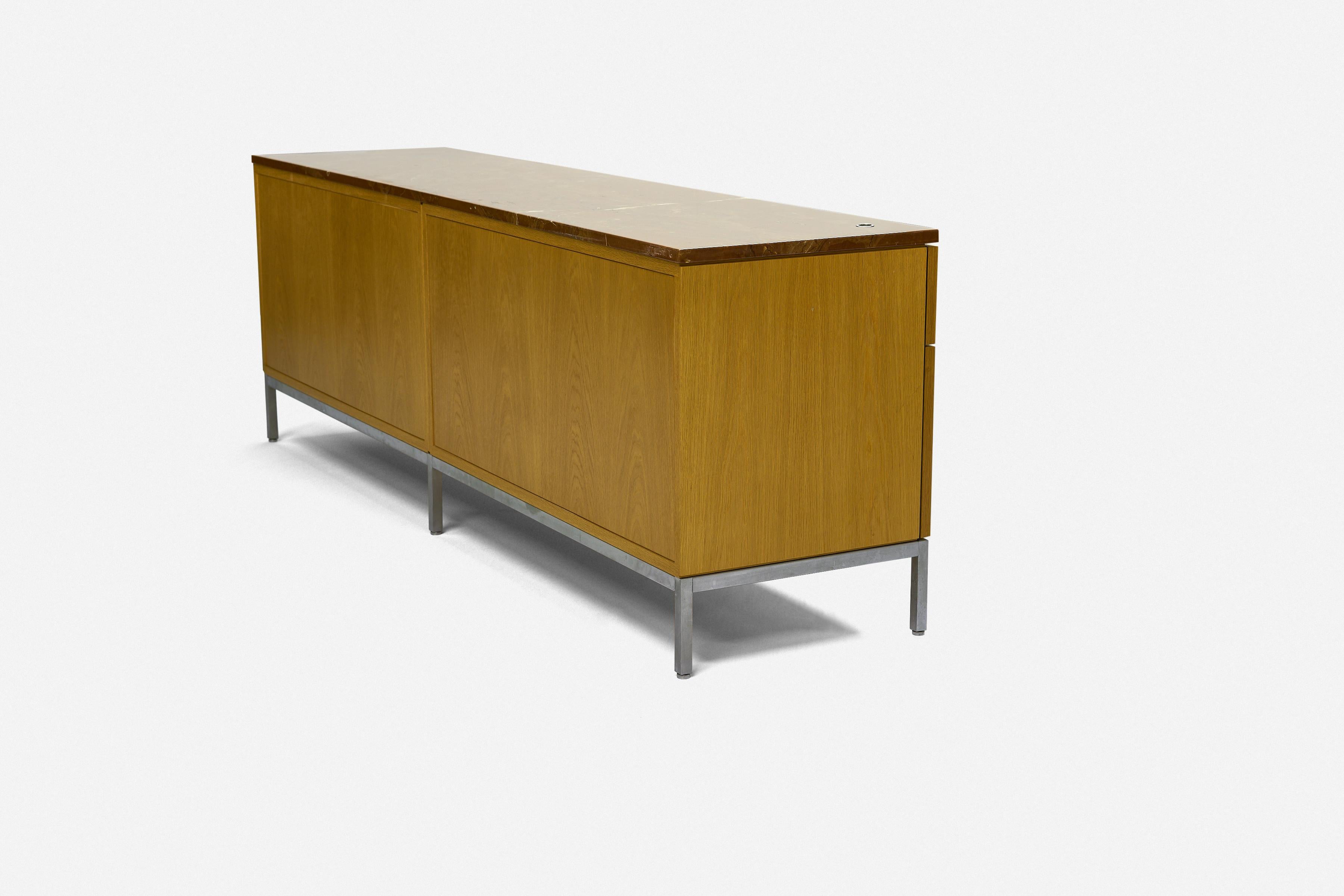 Pair of Florence Knoll Credenzas 6