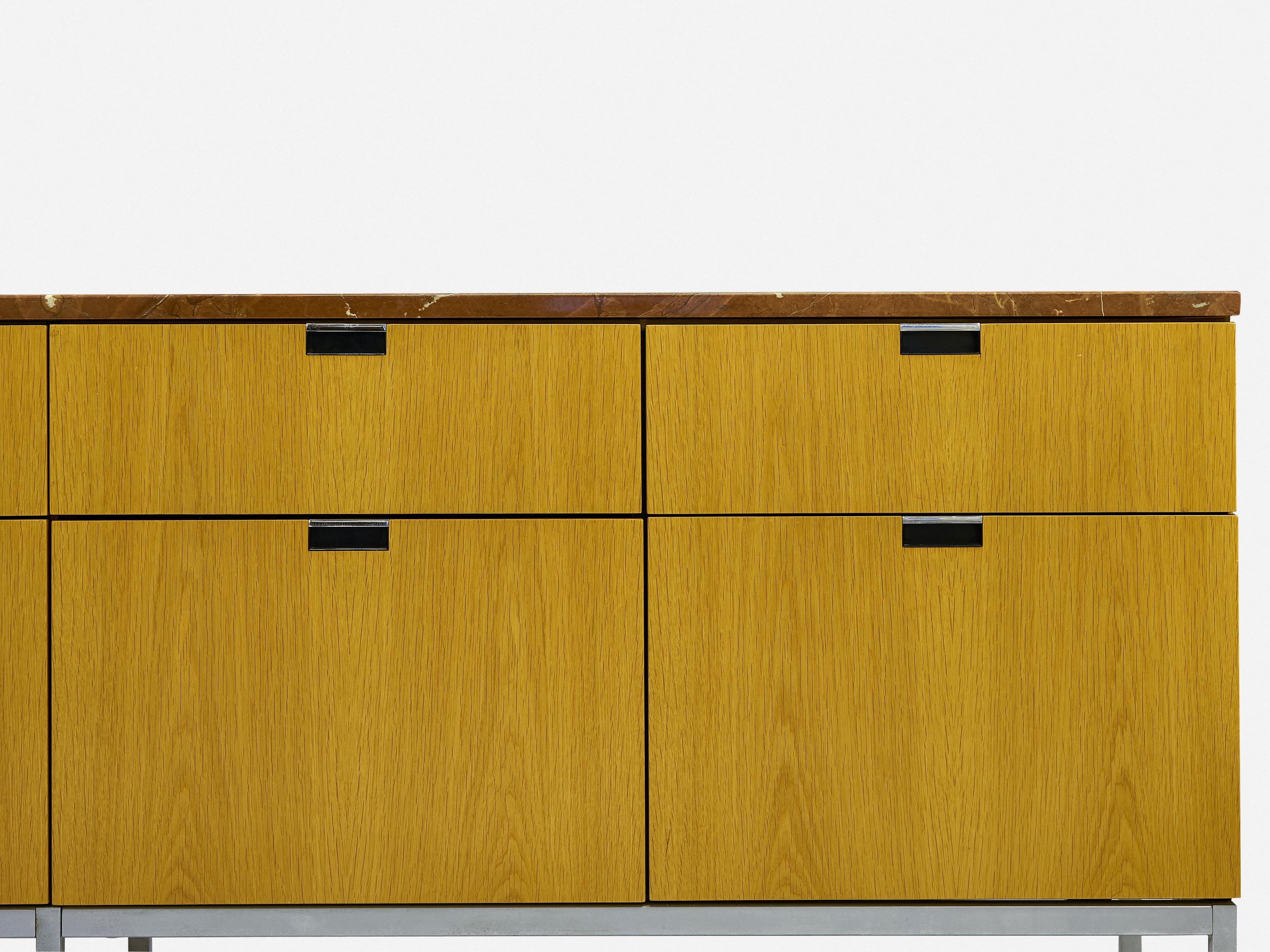Pair of Florence Knoll Credenzas 9