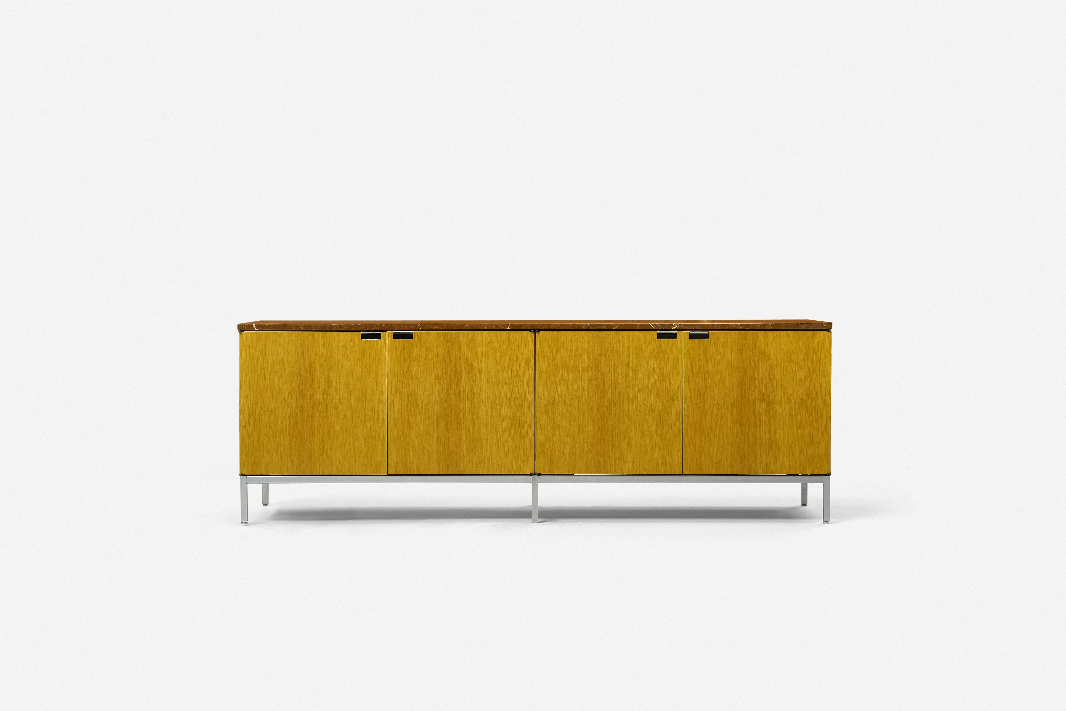 Mid-Century Modern Pair of Florence Knoll Credenzas