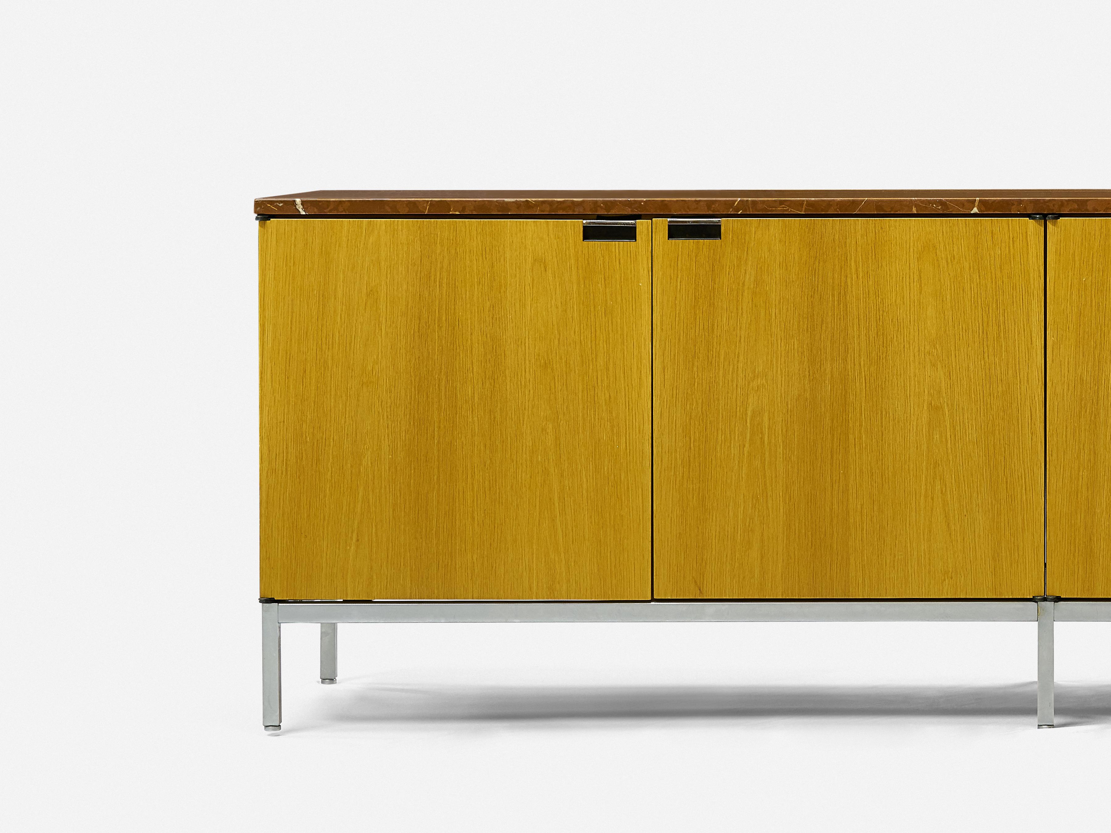 American Pair of Florence Knoll Credenzas