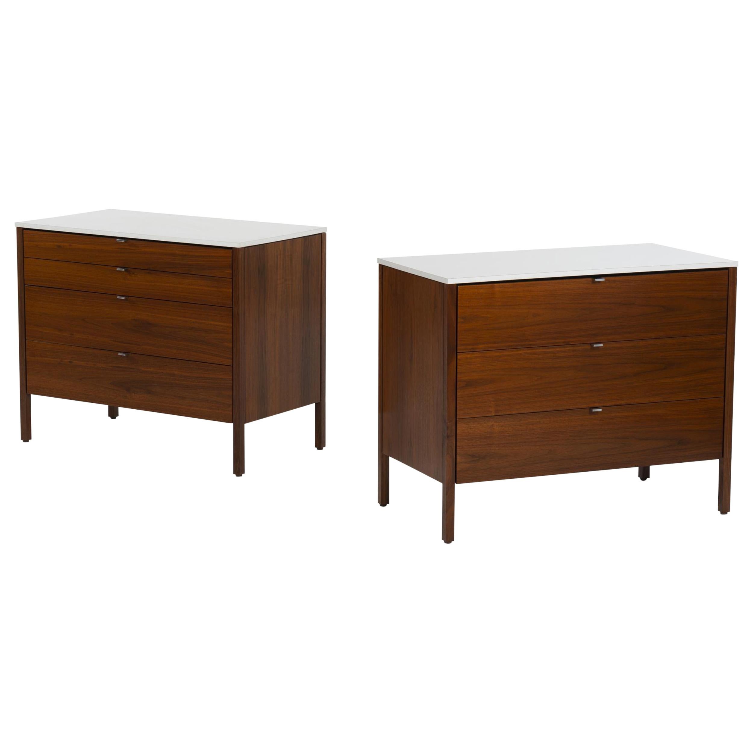 Pair of Florence Knoll Dressers
