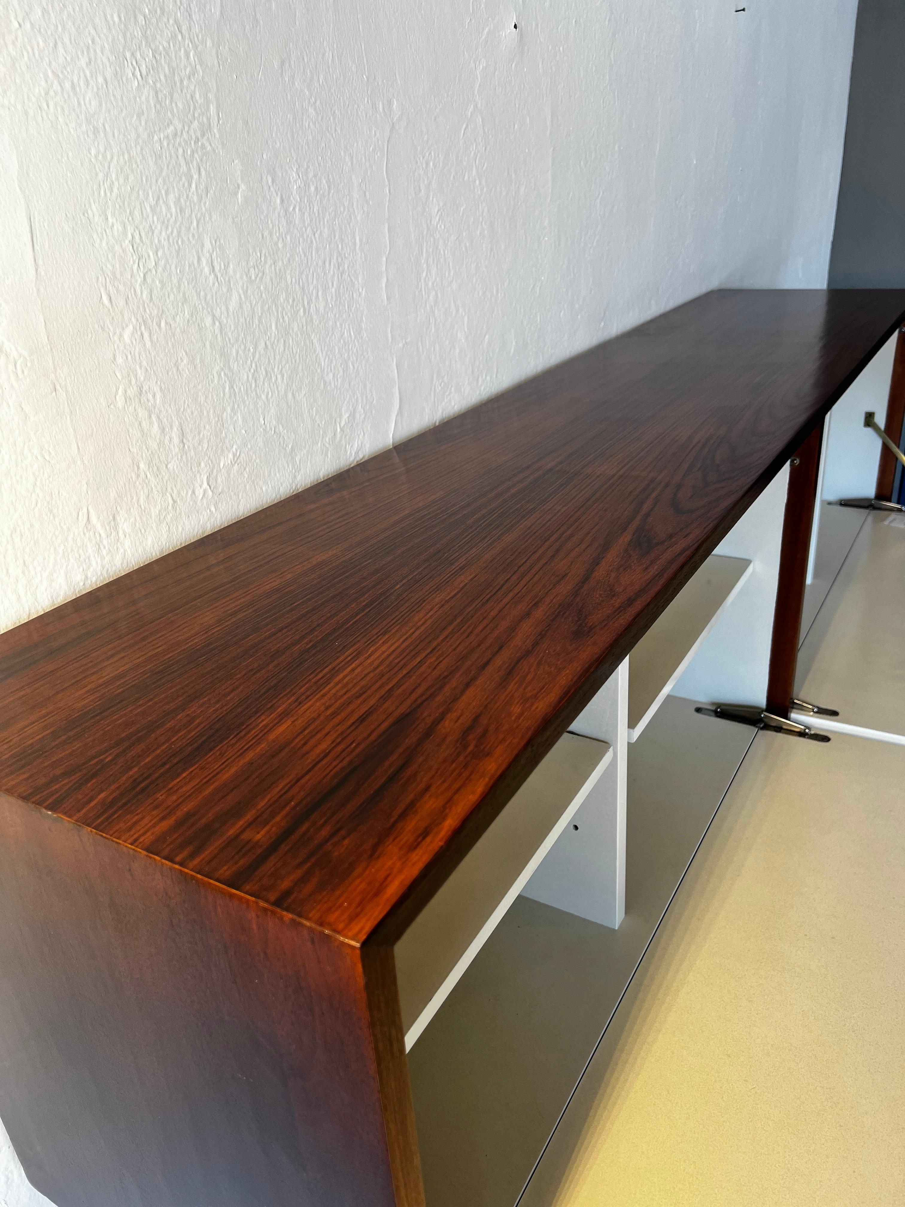 Pair of Florence Knoll Floating Credenza for Knoll Inc. For Sale 2