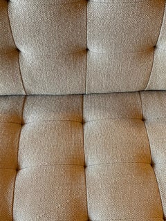 Pair of Florence Knoll Slipper Chairs for Knoll with Chrome Base