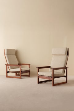 Paire de fauteuils "Florens" d'Erik Wørtz, Suède, années 1960